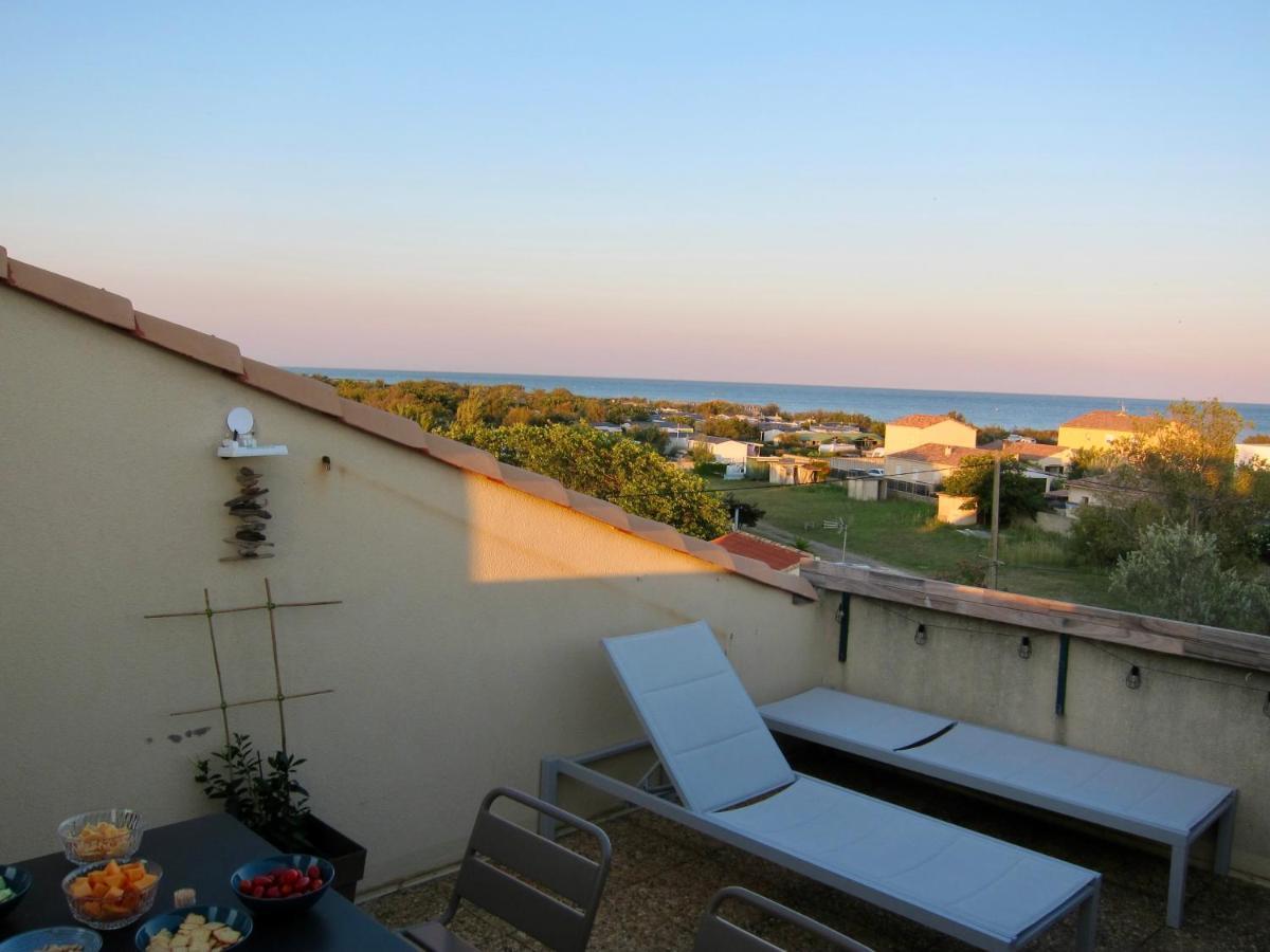 Duplex terrasse vue mer accès plage et piscine... Frontignan Esterno foto